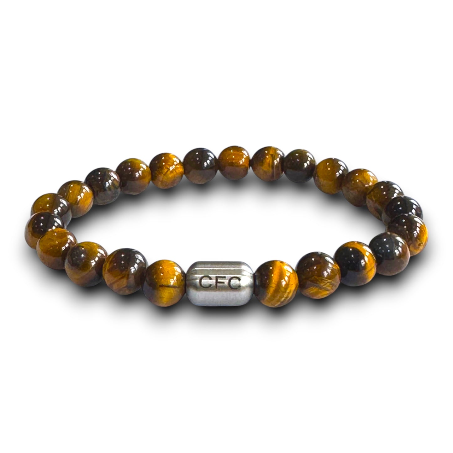 Chelsea Men's Tiger Eye Beaded Bracelet