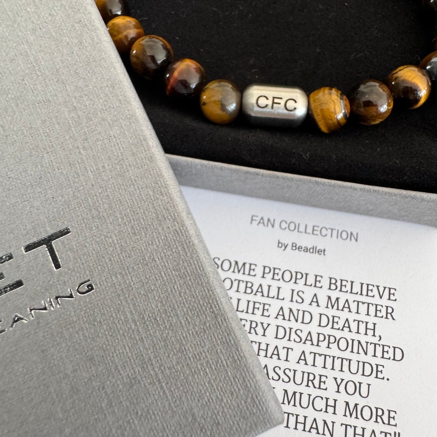 Chelsea Men's Tiger Eye Beaded Bracelet