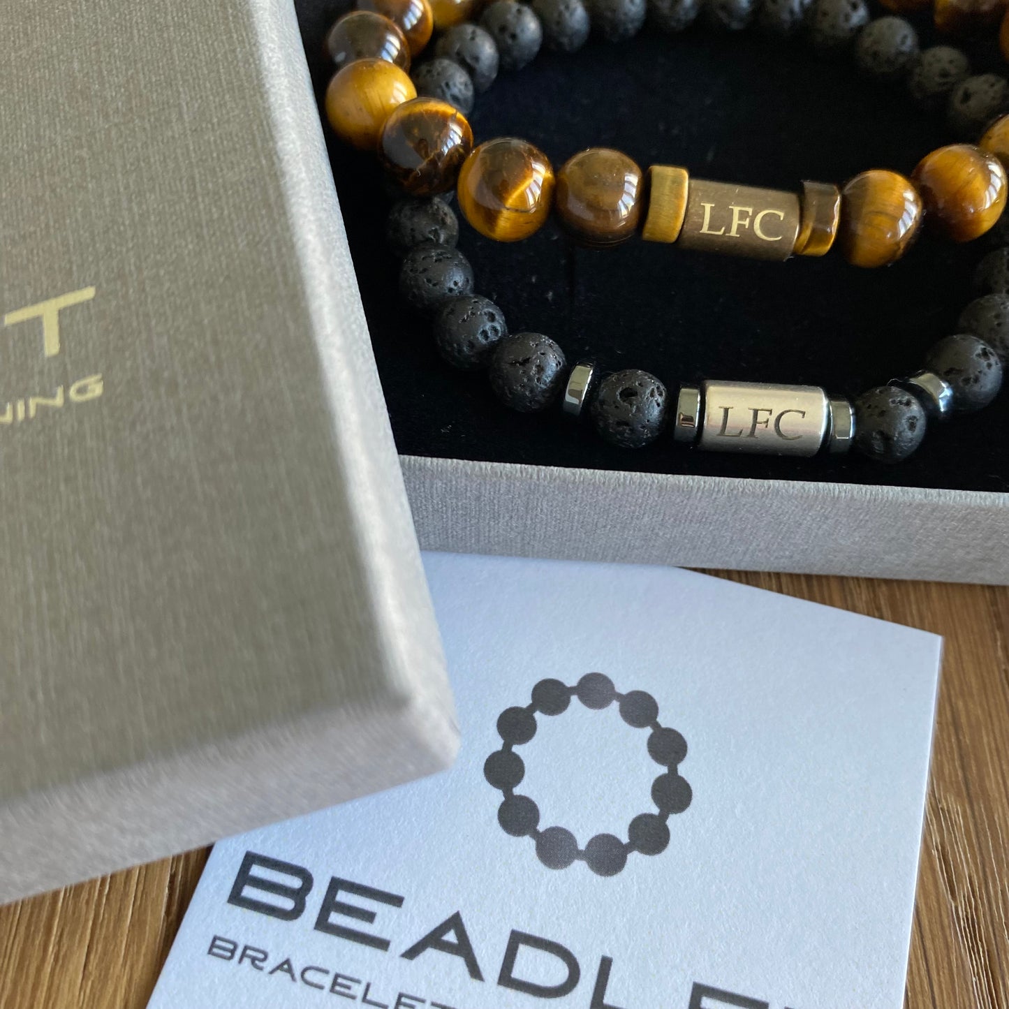 Liverpool Men's Beaded Bracelet Duo