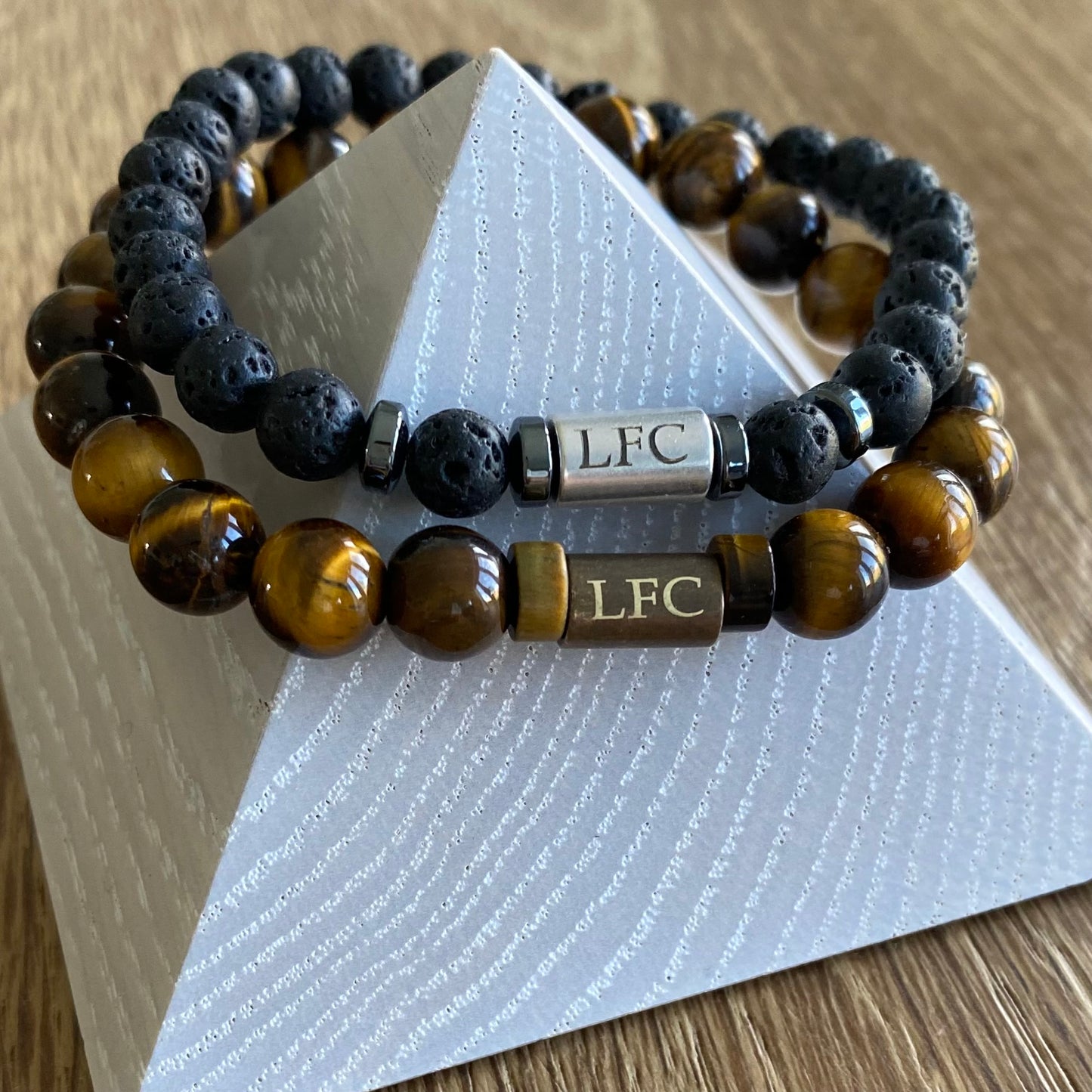 Liverpool Men's Beaded Bracelet Duo