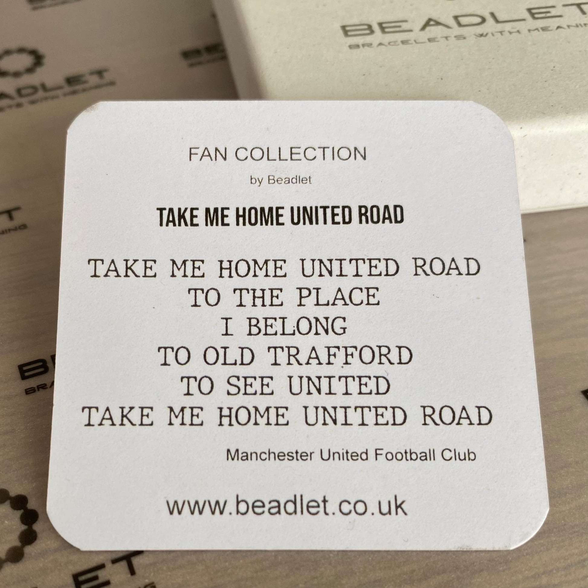 Gift box cards Man Utd