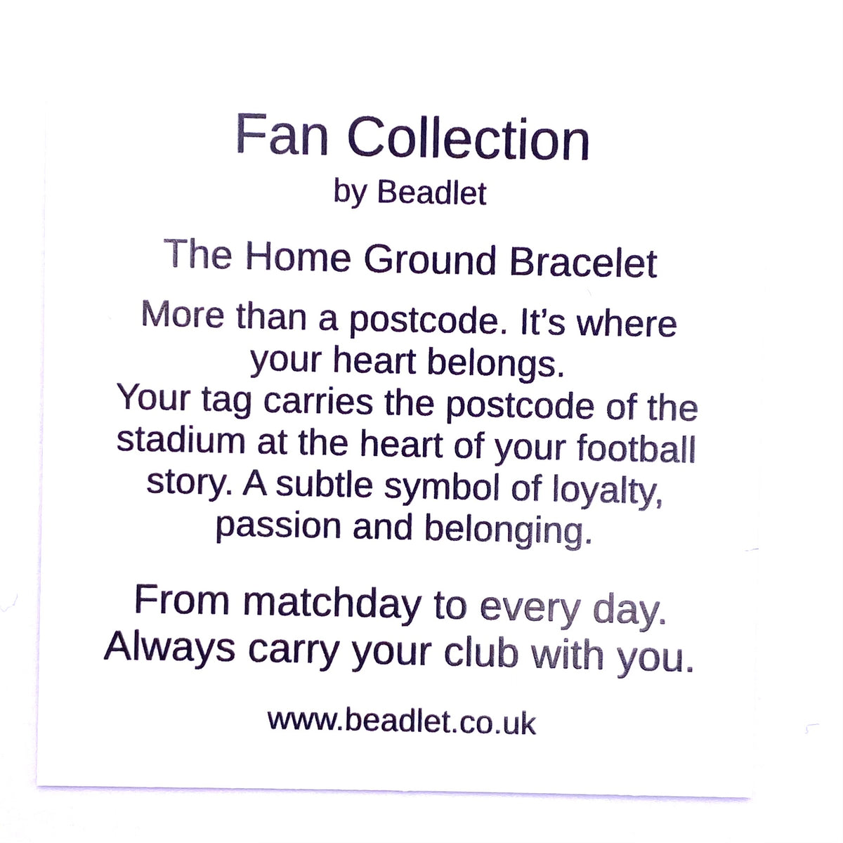 Arsenal Fan Bracelet