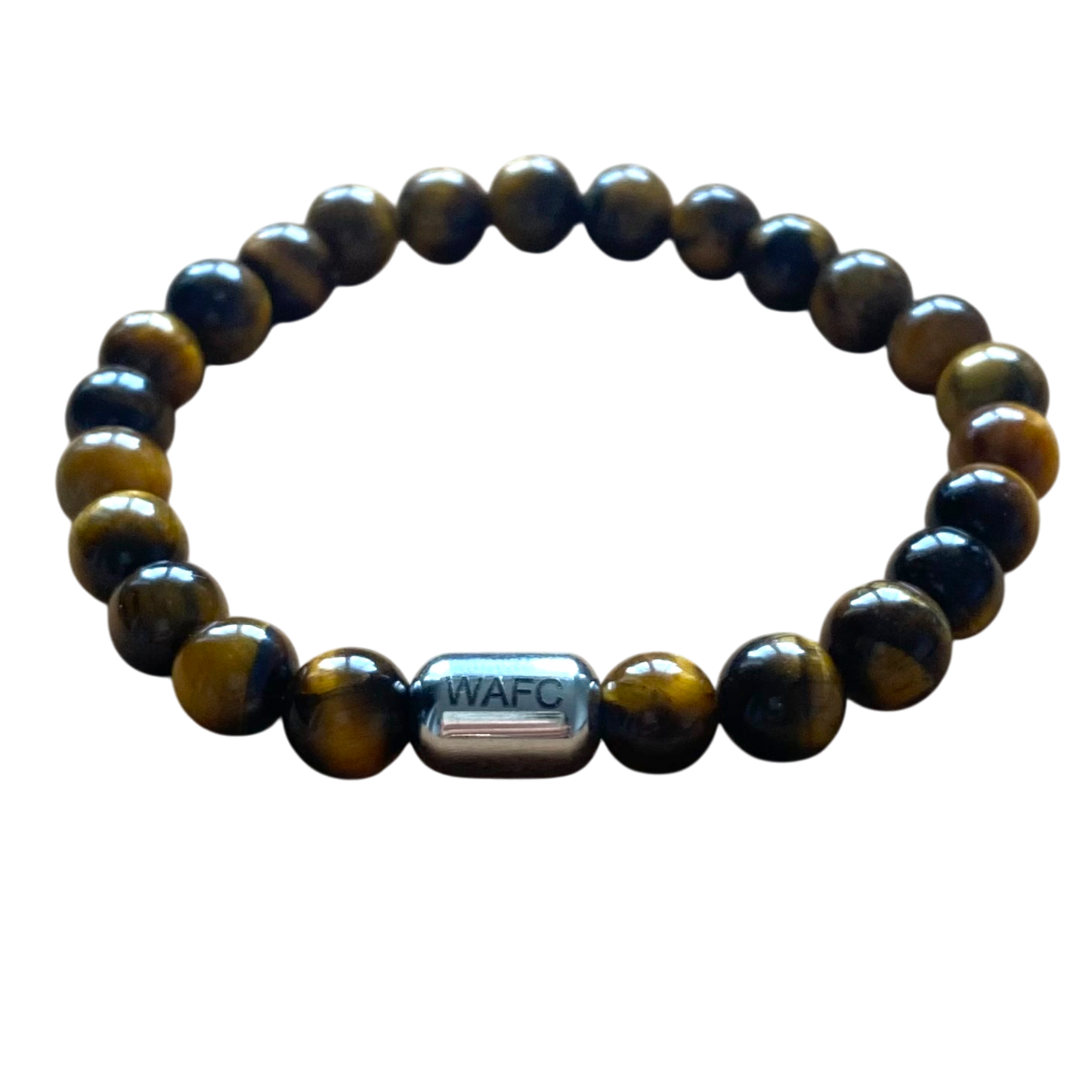 Wrexham Men's Tiger Eye Beaded Bracelet