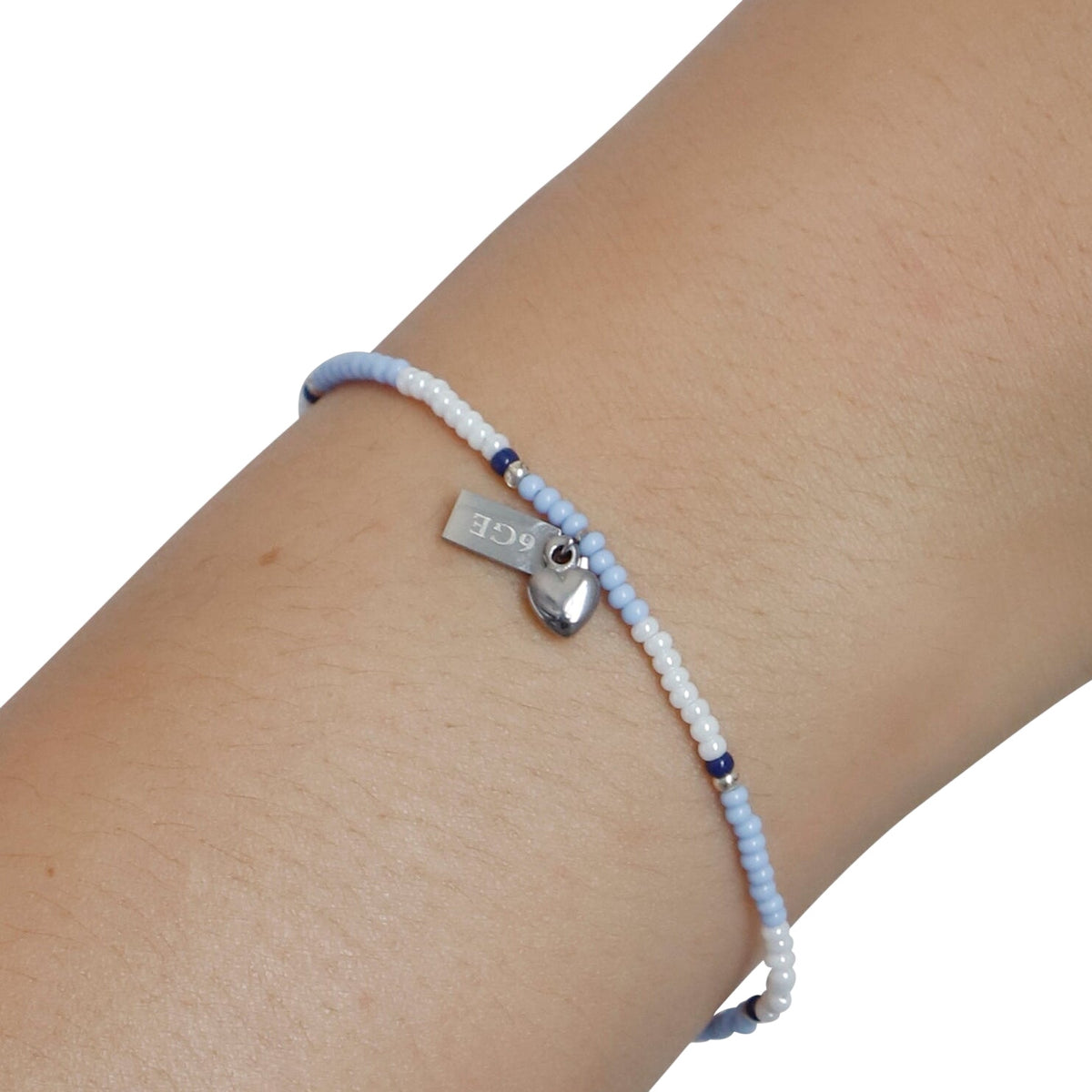 Coventry City Fan Bracelet With Stadium Tag & Heart Charm